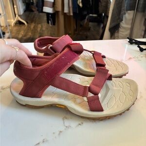 Merrell open toe sandals size 8